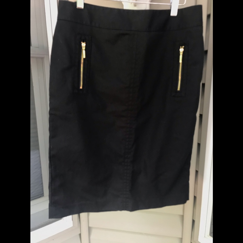 Rafaella Black Pencil Skirt Size 8
